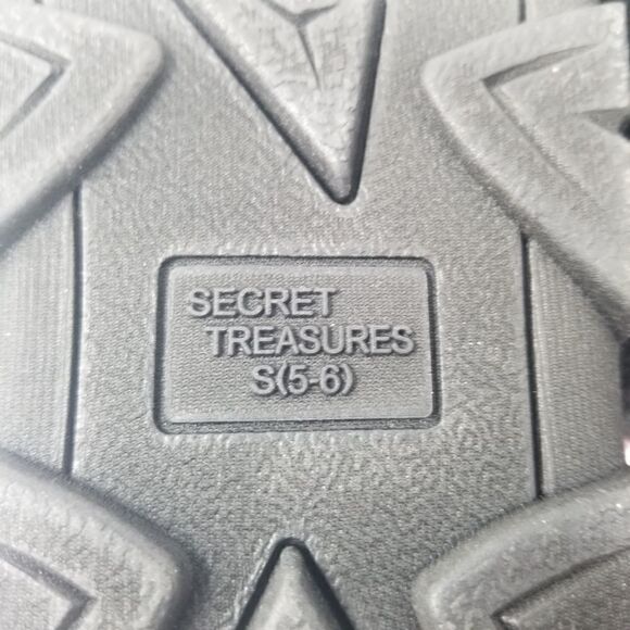 NWOT BLACK SECRET TREASURES SLIPPER. - Picture 11 of 13